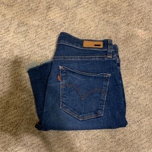 Levi super skinny jeans
